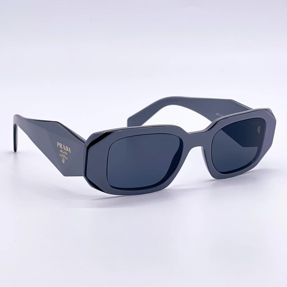 NEW PR17WS 11N-09T UNISEX SUNGLASSES PRADA SPR 17W GREY EYEWEAR PRADA SYMBOLE - Picture 5 of 12